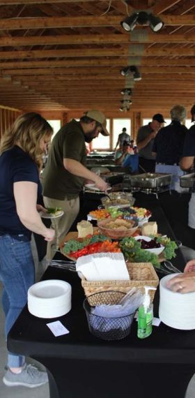 golf tourney food