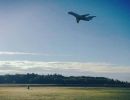 airport   plane in flight